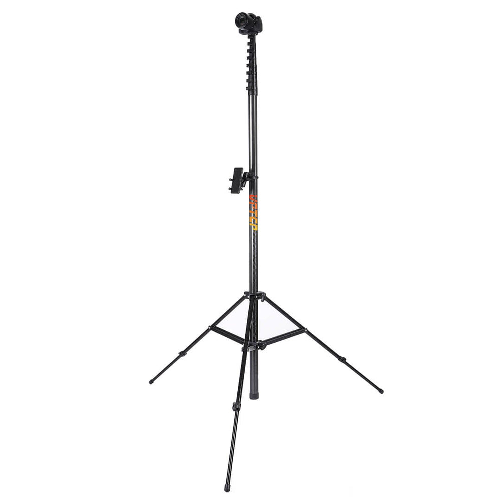 13M TC Photography Mast High Modulus Carbon Fiber Camera Pole for Inspection, Photography, Topometry